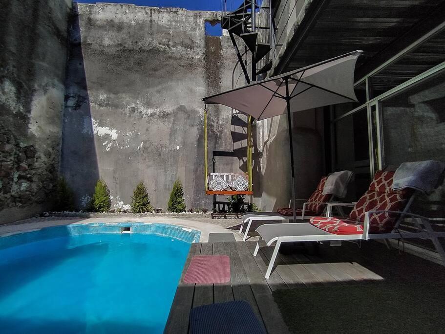 Casa Con Alberca Dentro De Ex-Hacienda En Atlixcoヴィラ エクステリア 写真