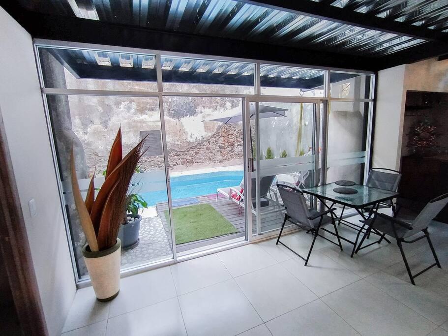 Casa Con Alberca Dentro De Ex-Hacienda En Atlixcoヴィラ エクステリア 写真