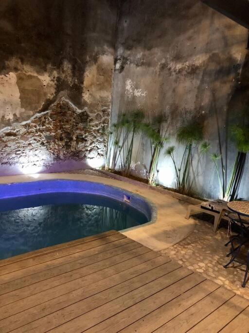 Casa Con Alberca Dentro De Ex-Hacienda En Atlixcoヴィラ エクステリア 写真